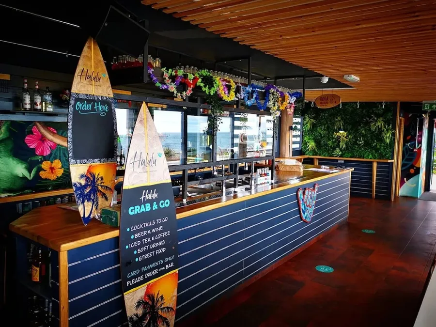 Halulu Beach Bar: Teignmouth’s Tropical Seafront Spot
